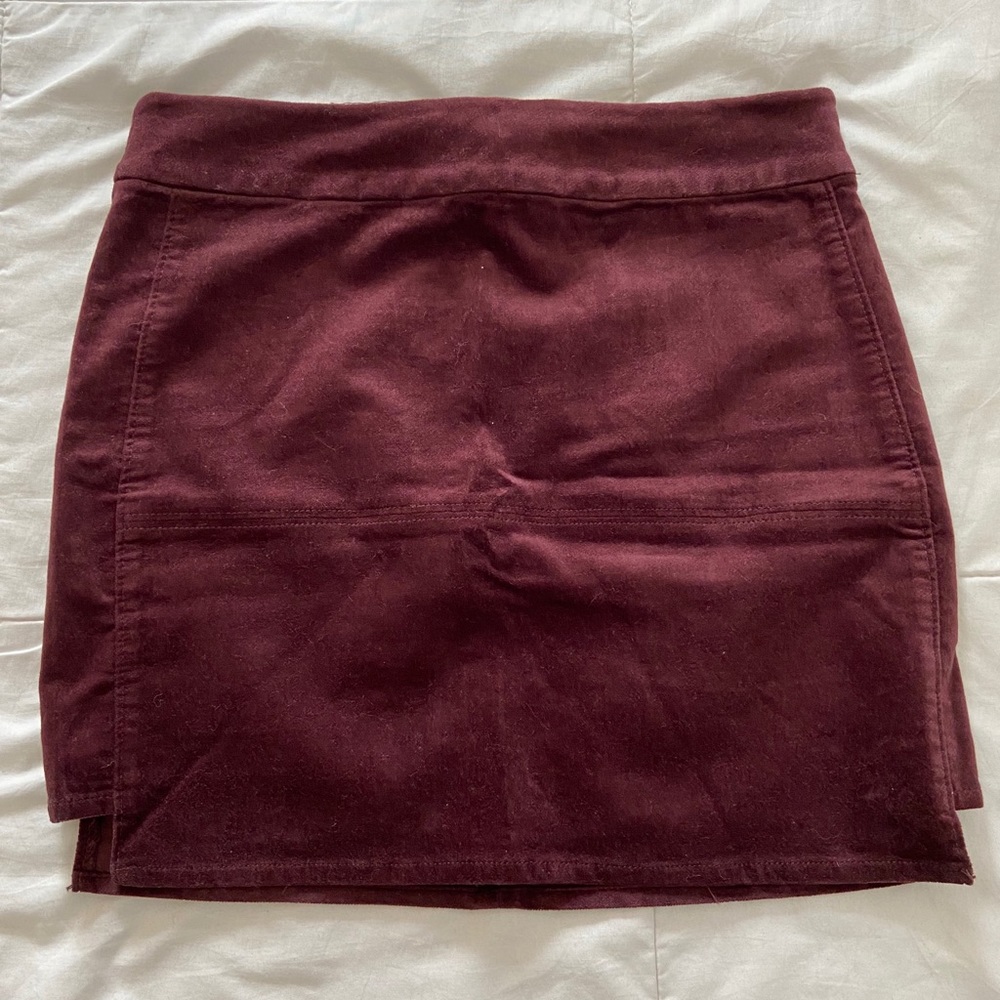 Forever 21 - Faux Suede Mini Skirt